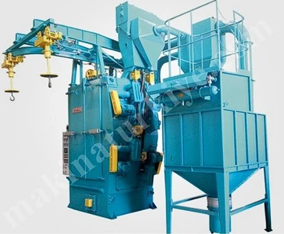 Askılı kumlama makinası