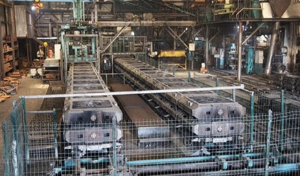 Döküm hattı Döküm hattı