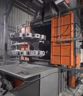 Seri kumlama makinası