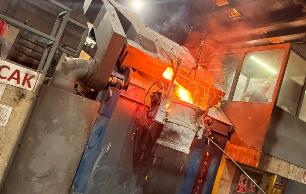 Yeni Eritme Ocaklarımız Devrede