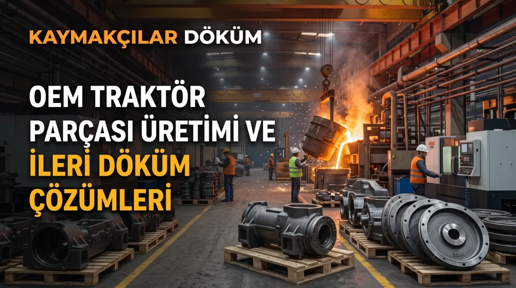 Traktör parçası üretimi